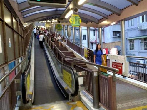 自助扶梯